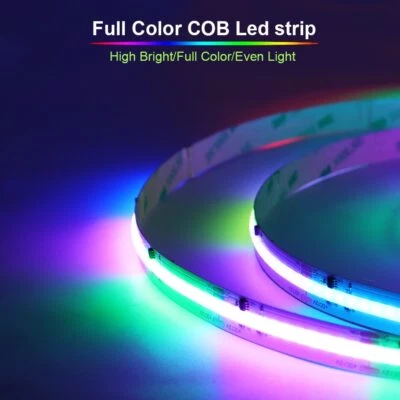 5-20m COB LED Streifen Licht RGB Band 720led/m WS2811 IC stripe adressierbar 12V - Bild 1 von 4