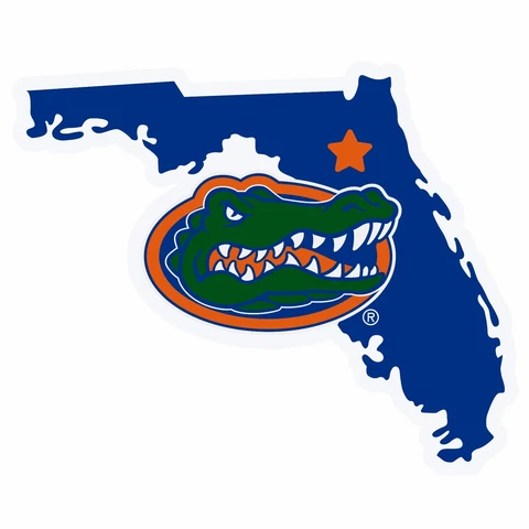 Florida Gators Home State Magnet (Florida Shape) NCAA Licensed Cover