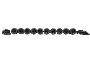 Zinc Plated Black Differential Cover Allen Head 5/16"-18 Thread 3/4" Bolt Kit - Bild 1 von 2