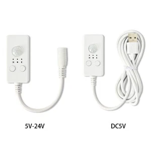 DC5V 12V 24V Infrared PIR Motion Sensor Switch LED LAMP Auto On/Off Detector USB - Picture 1 of 13