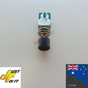 MOMENTRY PUSH BUTTON SWITCH Power	3A 125Vac black button - Picture 1 of 2