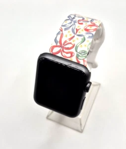 Replacement Apple Watch Band - Soft Silicone - Colorful Bows - Size 38-49mm - Picture 1 of 11