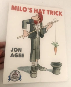 2017 MILOS HAT TRICK Jon Agee Imagination Library KIDS BOOK SC Classic - Imagen 1 de 7