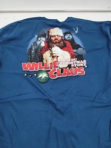Herren T-Shirt Duck Commander Willie Claus blau 100% Baumwolle Auswahl aus 4 Größen - Bild 1 von 4