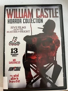 William Castle Horror Film Collection (DVD) 13 Ghosts & More - Picture 1 of 2