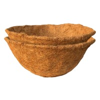 2 StüCk Runder Ersatzliner für HäNgenden Korb, 12 Zoll Kokosfaser S8X9