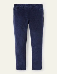Mini Boden girl's School Navy Corduroy Slim pants leggings NWT 9 yrs - Picture 1 of 3