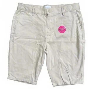 NEW The Children's Place Girls Tweens Size 16 Shorts Beige Light Tan Stretch  - Picture 1 of 6
