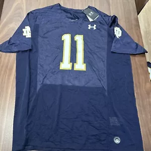 Notre Dame Fighting Irish Under Armour Practice Jersey Football 3XL HAMBLEN 11 - Picture 1 of 9