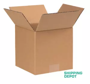Pick Quantity 7x7x7" Cardboard Boxes ~ Premier Sturdy Shipping Cartons USA Made - Picture 1 of 3