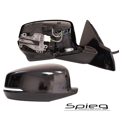 Passenger Side Mirror for 13-17 HONDA ACCORD Power Heated Signal Camera Hole - Image 1 of 4