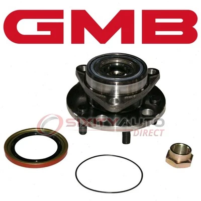 GMB Front Wheel Bearing Hub Assembly for 1987-1991 Pontiac Bonneville - sz Foto 1 de 4