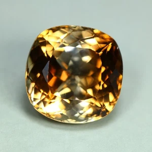 10.84 Cts_Loose Great Gemstone_100 % Natural Imperial Champagne Topaz_Nice Cut - Picture 1 of 3