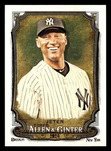 2024 Topps Allen & Ginter Derek Jeter #175 New York Yankees - Picture 1 of 2