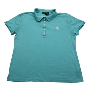 Camisa Polo Lauren Ralph Lauren Para Mujer Escudo Grande Bordado Calce Clásico - Imagen 1 de 16