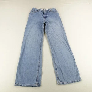 Vintage GAP Jeans Womens 6 Regular Blue Denim Super Wide Baggy Denim 90s USA - Picture 1 of 14