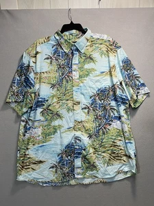 Camisa Hawaiana Tropical Southern Tide Reyn Spooner Performance XXL - Imagen 1 de 8