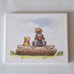 Kingdom Hearts Shikishi Disney Bandai Spirits 14x17 Japanese  - Picture 1 of 6