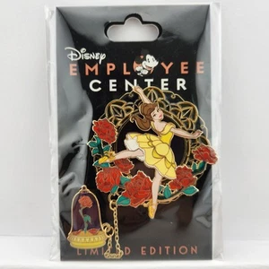 Belle beauty & the Beast LE250 Disney DEC Employee Center Ballet Ballerina Pin - Picture 1 of 3