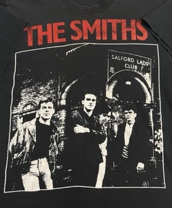 Vintage The Smiths Shirt Salford Lads Club Band Tee 90s Morrissey - Picture 1 of 7