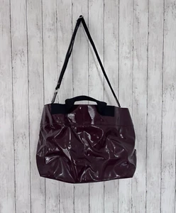 AMI Paris Alexandre Mattiussi Tote Bag Large Burgundy Cross Body Strap NEU - Bild 1 von 15