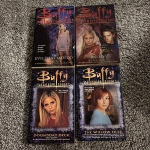 VTG Buffy the Vampire Slayer Lot Of 4 PB, 1st Printing, Paleo, Doomsday, Willow - Picture 1 of 8