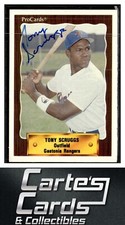 Tony Scruggs 1990 CMC #654  Gastonia Rangers TTM/IP Signed Autographed