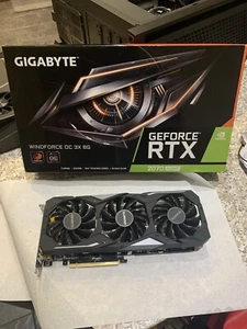 Gigabyte Nvidia Geforce RTX 2070 Super Windforce OC 3x 8G Gaming Graphics Card - Picture 1 of 5
