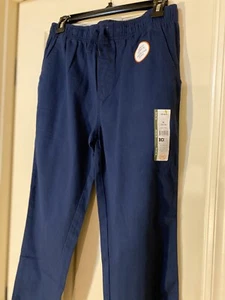 Wonder Nation Boys XL 14-16 Stretch School Uniform Pants Navy Blue Brand New - Picture 1 of 8