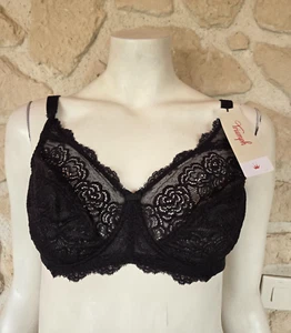 Soutien-gorge noir sans armatures Muse N taille 100C fr marque Triumph neuf (g) - Imagen 1 de 6