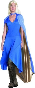 Womens Medieval Dragon Queen Game Of Thrones Daenerys Halloween Costume Medium - Picture 1 of 1
