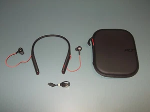 Plantronics Voyager 6200 Bluetooth Headset in Black / Orange - NO DONGLE - Picture 1 of 10
