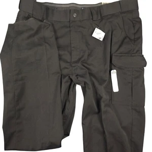 5.11 Tactical Series Womens Black Cargo Pants Size 24 Teflon Unhemmed NWT - Picture 1 of 10