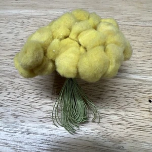 VINTAGE MINI GELBE BLUMEN KONVOLUT ROSE RINGELBLUME KONVOLUT MADE IN JAPAN 60er 70er - Bild 1 von 11