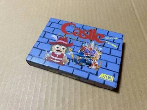 Castle Excellent Famicom FC NES Japan New Boxed ASCII Puzzle Adventure Game JP - Picture 1 of 6