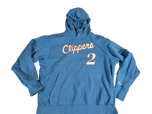 Hombre LA Clippers Kawhi Leonard Nike Azul 2021/22 Edición City Nombre y Número Pul - Imagen 1 de 4