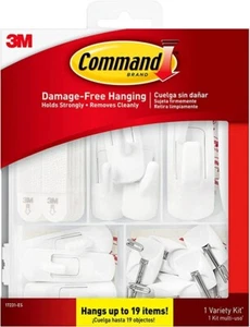 Command Variety Pack Picture Hanging Strips Wire Hooks and Utility Hooks - Picture 1 of 1