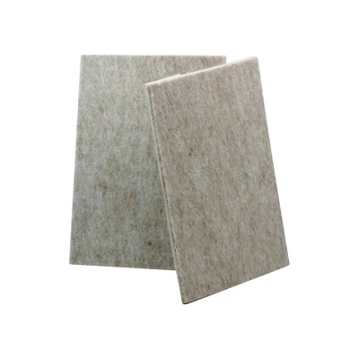 4 hojas de fieltro autoadhesivas adhesivas de alta resistencia de 6" X 4-1/2" para muebles de sofá Foto 1 de 4