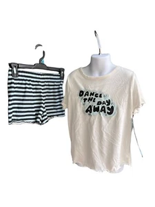 Cat And Jack Girls  3 Pieces Short Sleeves Pajama Set, 3 -Piece, Size S 6/7 - Picture 1 of 3