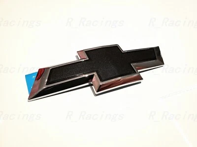 Porta traseira cromada preta gravata borboleta emblemas ajuste 2016-2024 Chevrolet Camaro Gen GM - Imagem 1 de 4