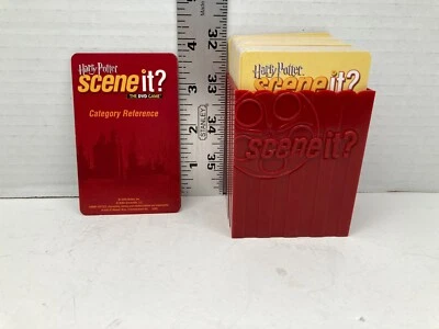 Scene It Harry Potter Game Trivia & Category Cards 2005 - Image 1 of 4