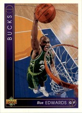 1993-94 Upper Deck International Spanish #31 Blue Edwards