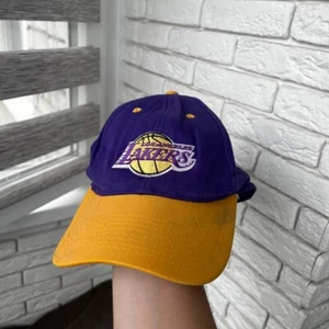 Vintage LOS ANGELES LAKERS (Adjustable Snap Back) Cap - Picture 1 of 7