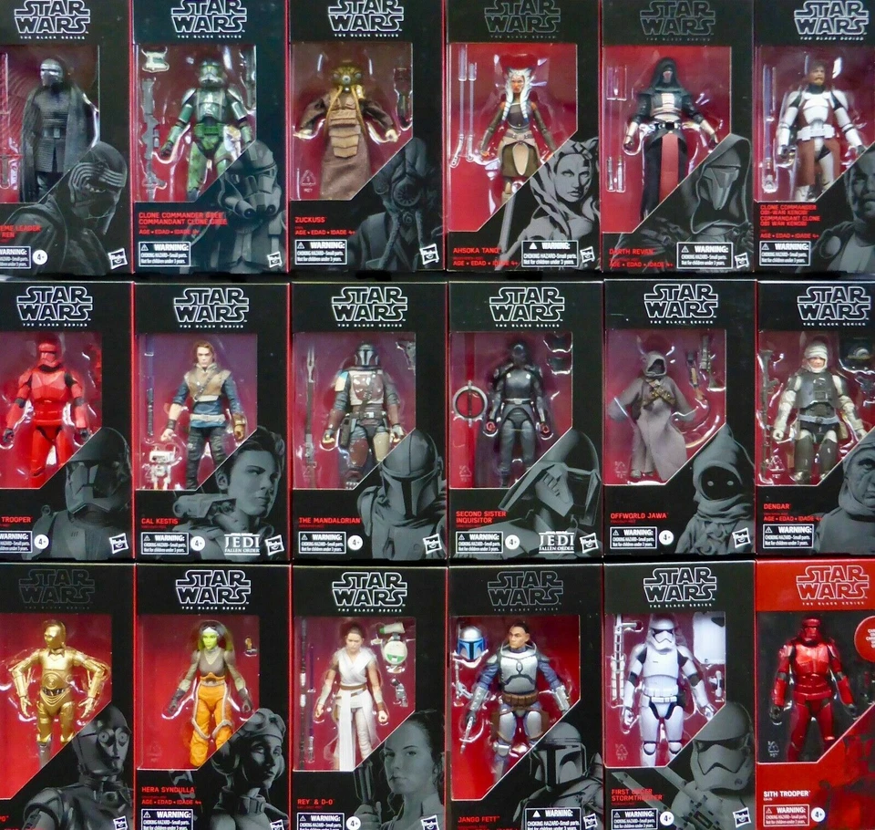 STAR WARS NEW NON MINT PACKAGING BLACK SERIES 6" INCH MANDALORIAN + MISB FIGURE - Image 1 of 1