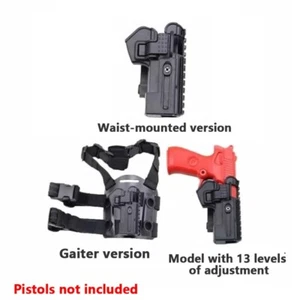 High-Quality Sunken Plastic Steel Inner Loading Quick Draw Tactical Holster USA - Picture 1 of 8