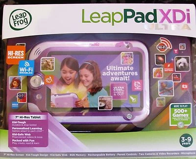 Lern Tablet Leap Pad Ultra XDi von Leap Frog +Spiel Disney Minnie Maus Bow-Tique - Bild 1 von 4