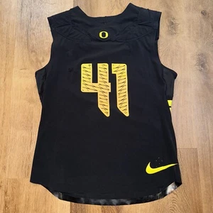 Oregon Ducks Jersey Football Team Issue Player Nike Compression Tank MenXXL 2XL - Picture 1 of 13