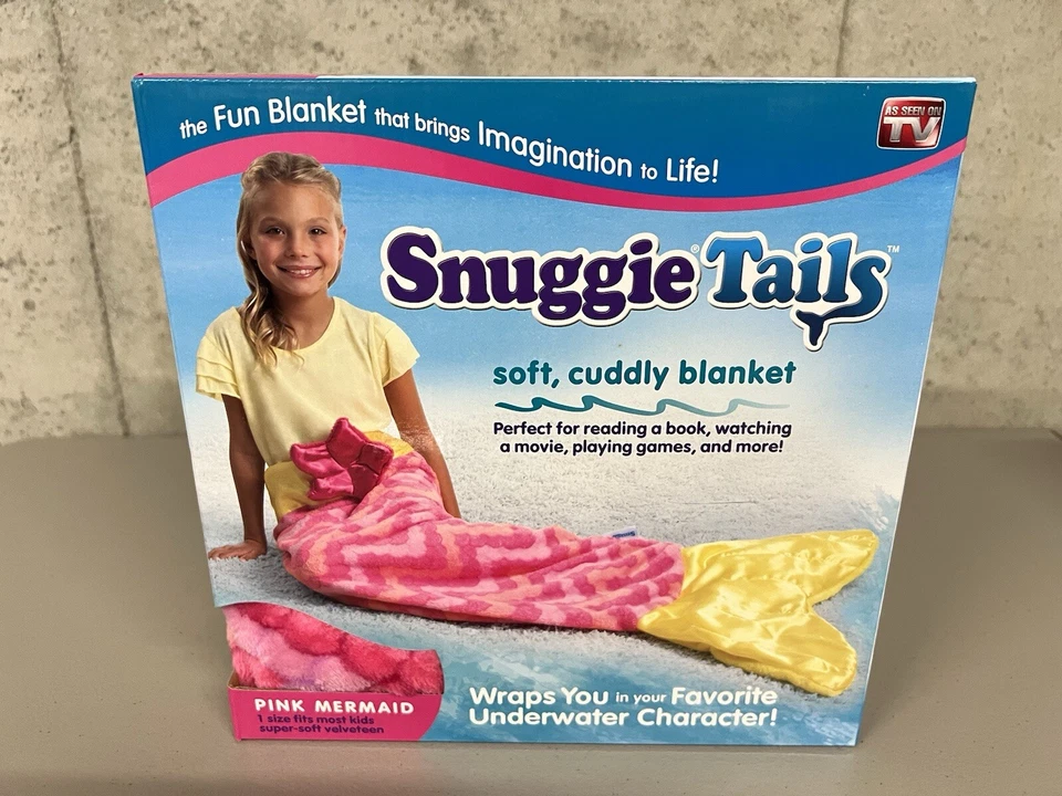 Manta Snuggie Tails Rosa Sirena Foto 1 de 1