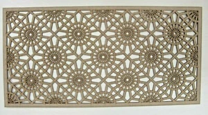Radiator Cabinet Decorative Screening Radiator Grilles MDF 3mm and 6mm item V11 - Picture 1 of 3