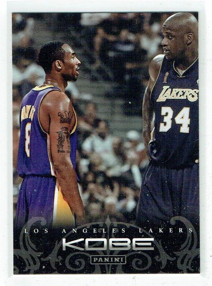 12-13 Panini Kobe Anthology  Kobe Bryant  #93  Kobe & Shaq - Image 1 of 1